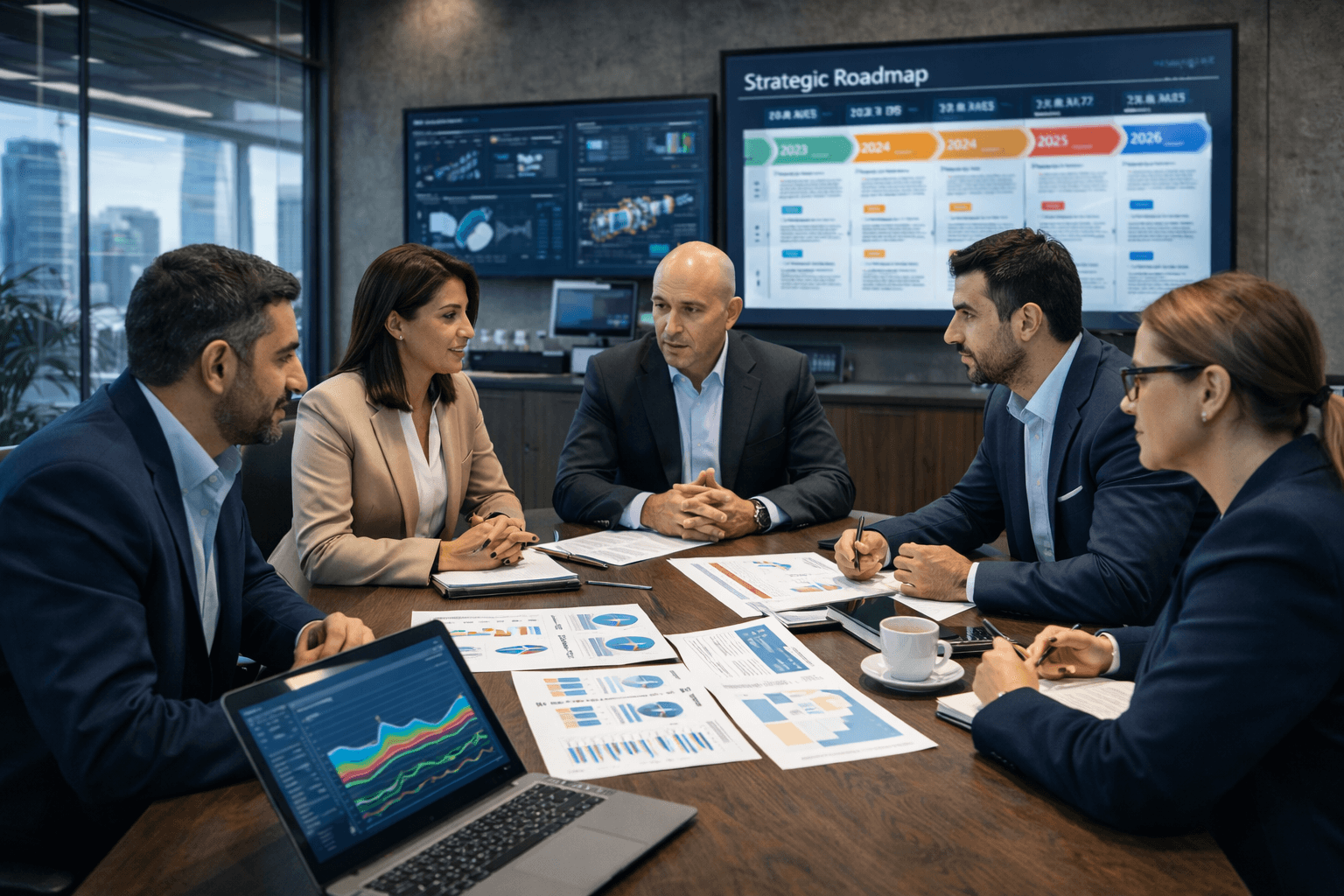 Corporate office environment